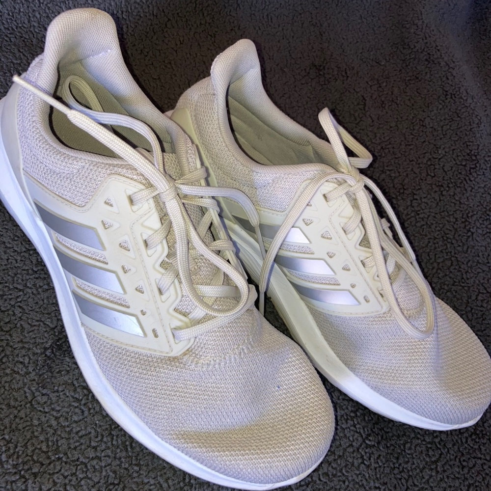 Adidas sneakers, grey, women’s, W 9.5